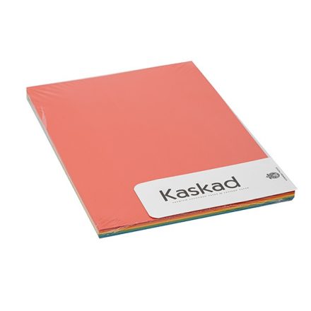 Fénymásolópapír színes KASKAD A/4 80 gr vegyes intenzív (28,48,58,68,78) 5X20 ív/csomag