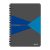 Spirálfüzet LEITZ Office A/5 karton borítóval 90 lapos kockás kék