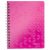Spirálfüzet LEITZ Wow A/5 80 lapos kockás rózsaszín