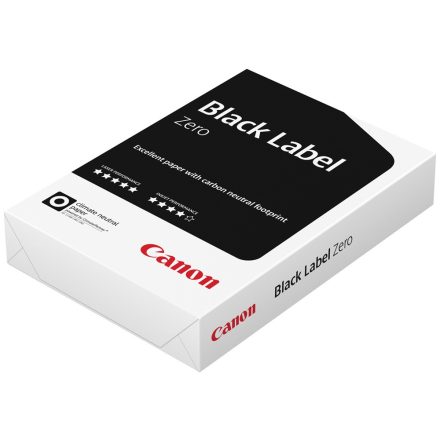 Fénymásolópapír CANON Black Label Zero A/3 80 gr 500 ív/csomag