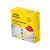 Etikett AVERY 3852 öntapadó jelölőpont adagoló dobozban sárga 10mm 800 jelölőpont/doboz