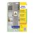 Etikett AVERY L7871-20 25,4x10 mm szuper öntapadó 20 ív/csomag