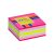 Öntapadó jegyzettömb STICK'N 51x51mm neon rózsaszín mix 250 lap