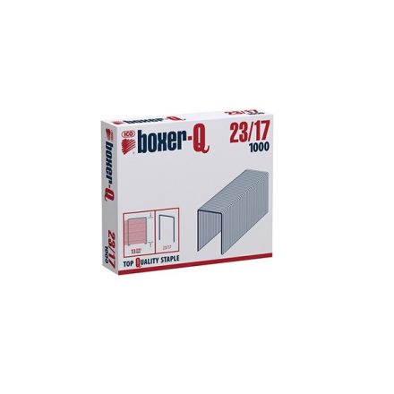 Tűzőkapocs BOXER Q 23/17 1000 db/dob