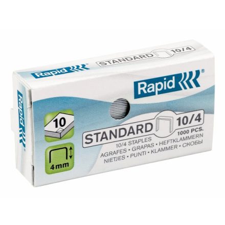 Tűzőkapocs RAPID Standard 10/4 1000 db/dob