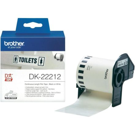 Filmszalag BROTHER DK-22212 62mmx15,24m fehér