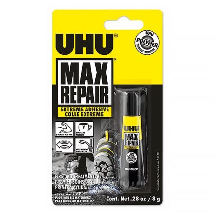 Ragasztó folyékony UHU Max Repair univerzális 8 gr