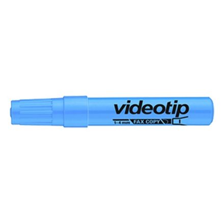 Szövegkiemelő ICO Videotip kék 1-4mm