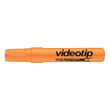 Szövegkiemelő ICO Videotip narancs 1-4mm