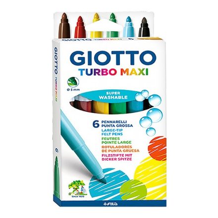 Filctoll GIOTTO Turbo Maxi vastag 6db-os készlet