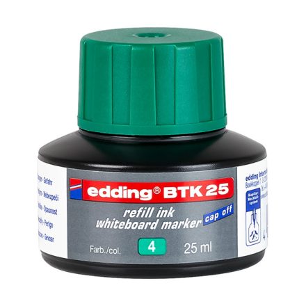 Tinta EDDING BTK25 táblamarkerhez 25 ml zöld
