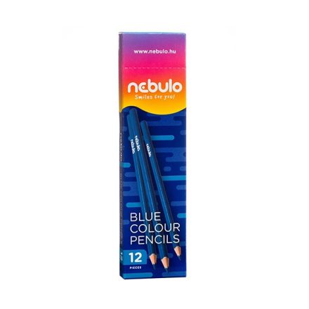 Színes ceruza NEBULO háromszögletű kék
