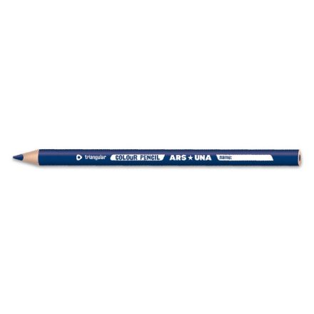 Színes ceruza ARS UNA háromszögletű vastag kék