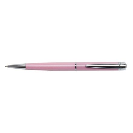 Golyóstoll ART CRYSTELLA rózsaszín Lille Pen fehér SWAROVSKI® kristállyal 0,7mm kék