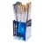 Grafitceruza ASTRA PEN gold-black háromszögletű HB 48 db/pohár