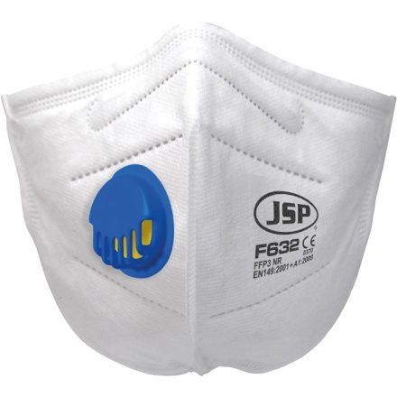 JSP F632 FFP3 NR szűrőfélálarc 30db