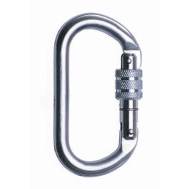 467C1 AZ011 csavaros acél karabíner