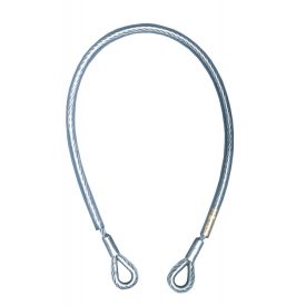 PCLAZ02 acélkötél kikötés hurokkal