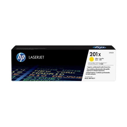 Toner HP CF402X (201X) sárga 2,3K