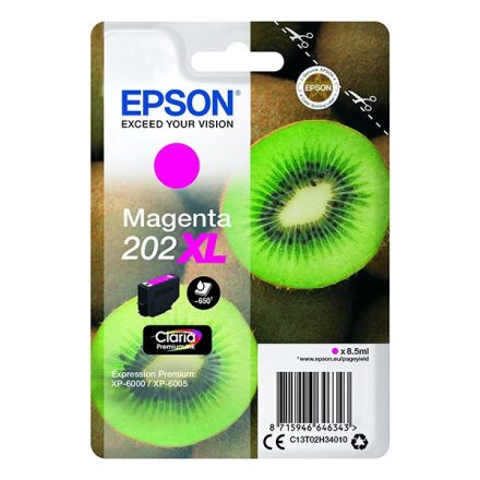 Festékpatron EPSON T02H3 vörös 8,5ml