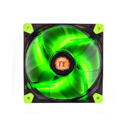 Thermaltake CL-F009-PL12GR-A Luna 12cm Cooler Black/Green LED