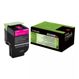 Lexmark 802XME Extra High Magenta toner