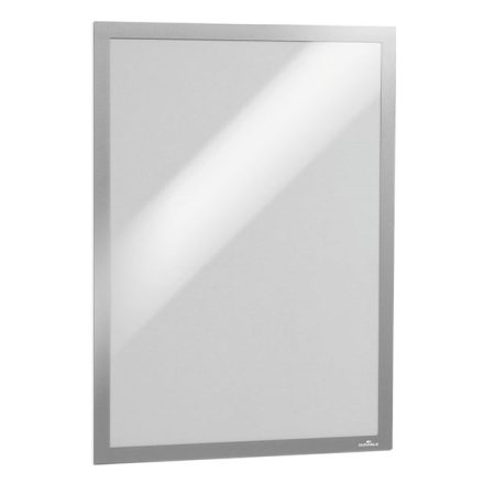 Infokeret DURABLE Duraframe A/3 sima felületre mágneses ezüst 2 darabos