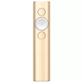 Logitech Spotlight Presentation Remote Digital Laser Gold