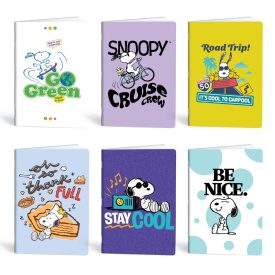 Füzet vonalas LIPAMILL A/4 40 lapos Snoopy