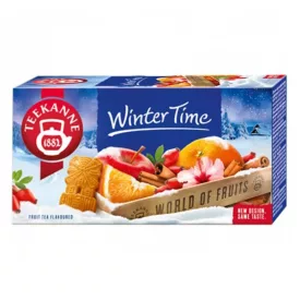   Gyümölcstea TEEKANNE Winter Time alma, narancs, fahéj, mandula keksz ízű 20 filter/doboz