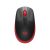 Egér vezetékes LOGITECH M190 2,4 Ghz 1000 DPI piros