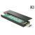 DeLock External Enclosure M.2 Key B 80 mm SSD > USB 3.1 Gen 2 Type-A male