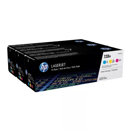 HP CF371AM (128A) 3-pack Color toner