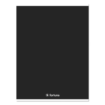 Füzet kockás FORTUNA Monocolor A/4 32 lapos 87-32 fekete