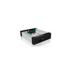 Raidsonic IcyBox IB-129SSK-B Mobile Rack for 3,5"/2,5" SATA/SAS HDD Black