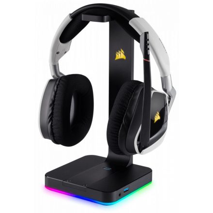 Corsair ST100 RGB Premium Headset Stand with 7.1 Surround Sound Black