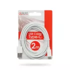 Delight USB Type-C 2m White