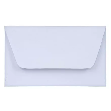 Névjegyboríték KASKAD enyvezett 70x105mm 07 fehér 100 darabos