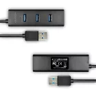 AXAGON HUE-S2BP USB3.0 Charging Hub Black