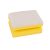 Mosogatószivacs BONUS formázott sárga-fehér 9,3x7x4,5 cm 2 db-os