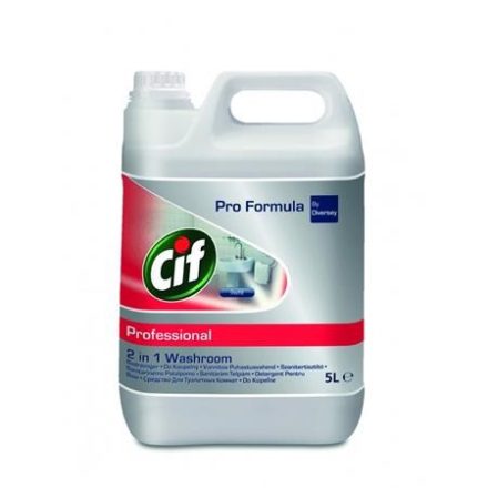 Vízkőoldó szaniter tisztítószer CIF Professional Washroom 2in1 5L