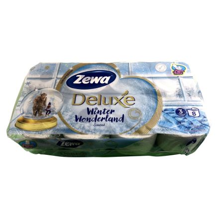 Toalettpapír ZEWA Deluxe 3 rétegű 8 tekercses LE.Spring/Winter