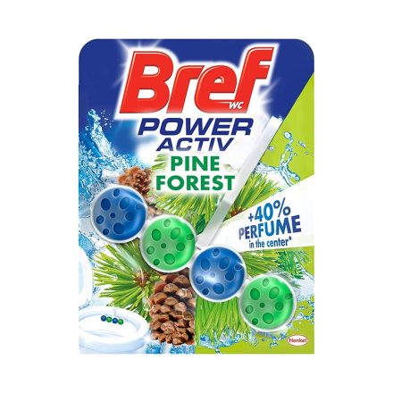 Toalett illatosító golyó BREF Power Aktiv kosaras pine forest