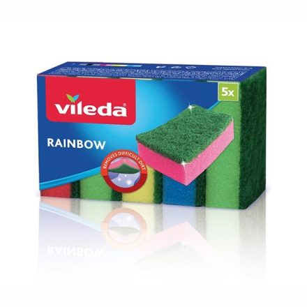 Mosogatószivacs VILEDA Style maxi színes 5 db