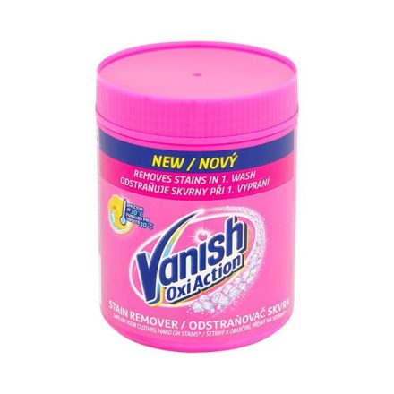 Folteltávolító por VANISH Oxi Action Pink 625 g