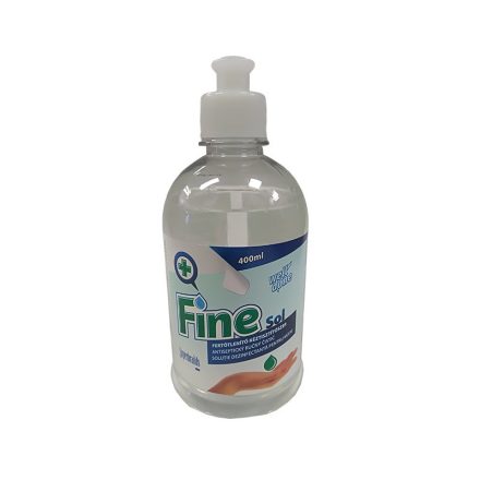Fertőtlenítő kéztisztítószer WELL DONE Fine antibakteriális pumpás 400 ml