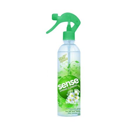 Légfrissítő és textil illatosító spray SENSE pumpás Spring flowers 350 ml