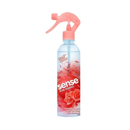 Légfrissítő és textil illatosító spray SENSE pumpás Rose essence 350 ml