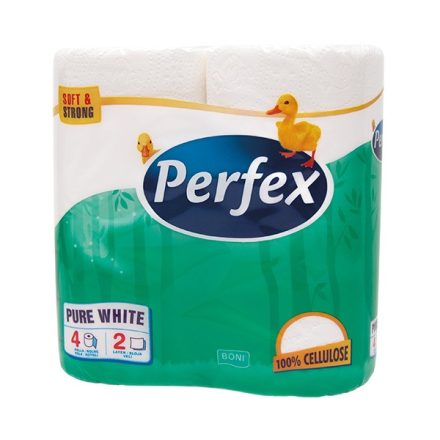Toalettpapír PERFEX Boni 2 rétegű 4 tekercses