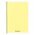 Spirálfüzet vonalas FORTUNA Monocolor A/4 70 lapos pasztell sárga